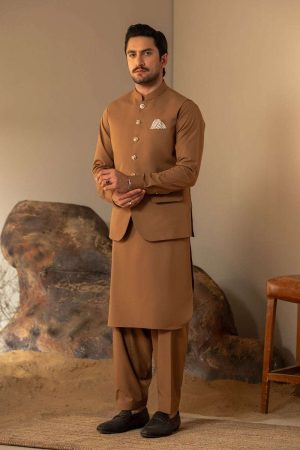shalwar kameez with waistcoat