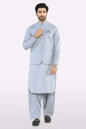 shalwar kameez with waistcoat