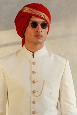 Maroon Kulla For Groom
